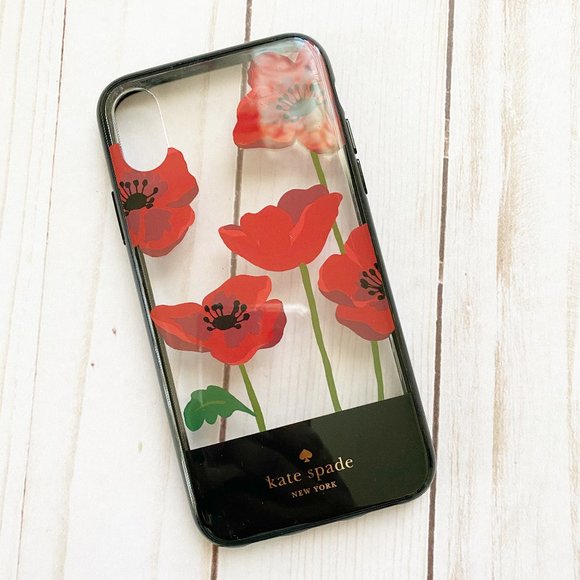kate spade Accessories - Kate Spade iPhone X Floral Lucite Cell Phone Case